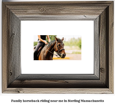 family horseback riding near me in Sterling, Massachusetts